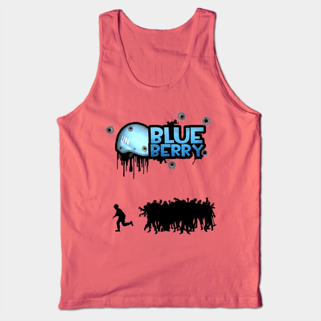 BlueZombies Tank Top by BlueBerryTEEPUBLIC